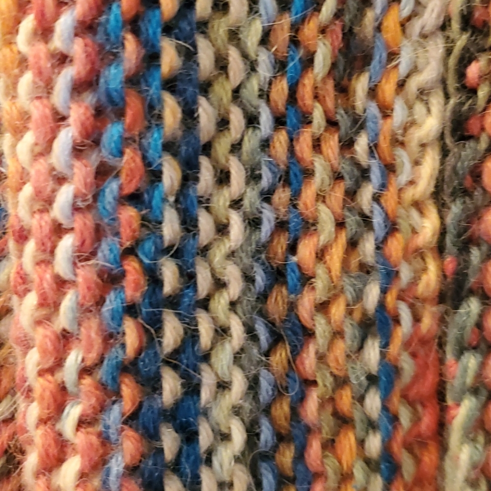 Wool multi Scarf - Picture 2 of 2